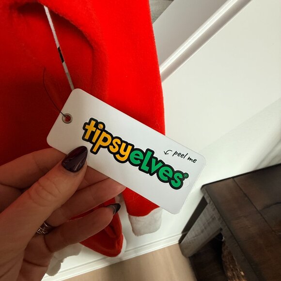 NWT Tipsy Elves Mrs Claus Cozy Zip Up Dress XS - Picture 5 of 7